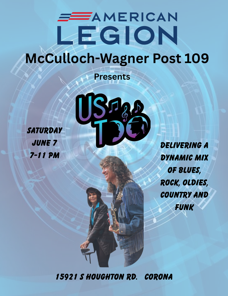 Am. Legion Post 109 presents Us Too (Members Only)