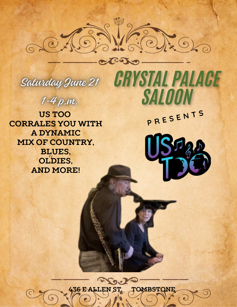 Crystal Palace Saloon presents Us Too