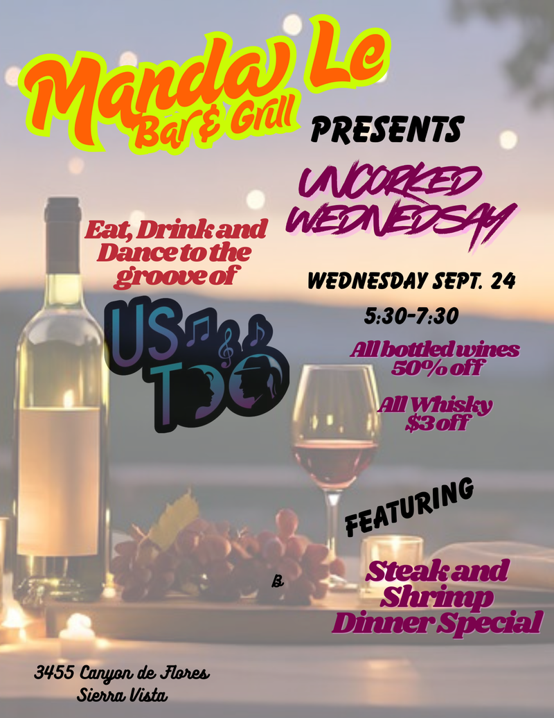 Uncorked Wednesday with Us Too