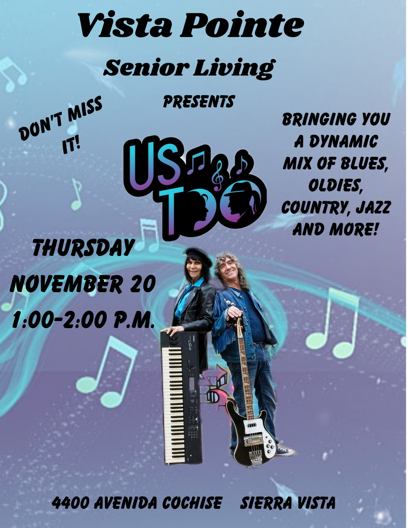 Vista Pointe Monthly Music