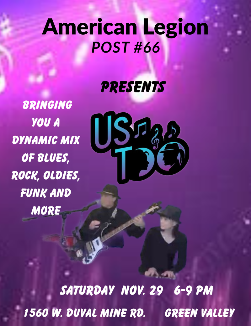 Us Too returns to Am. Legion Post #66