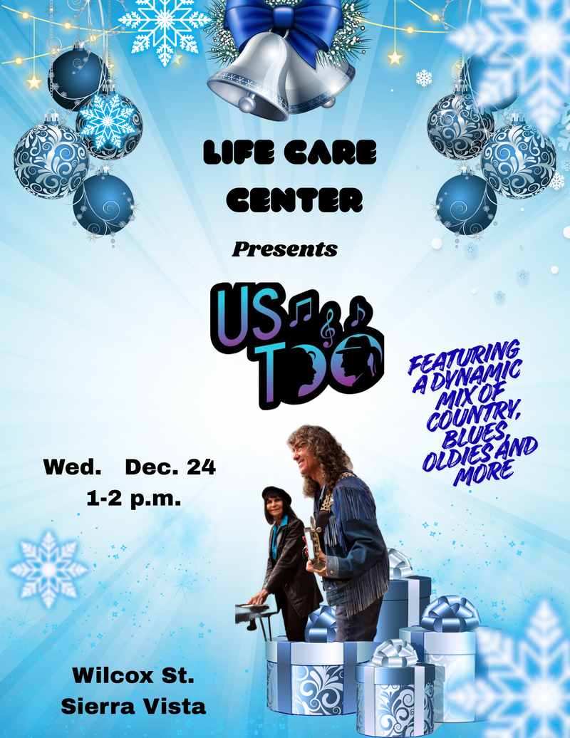 Christmas at the Life Care Center with Us Too