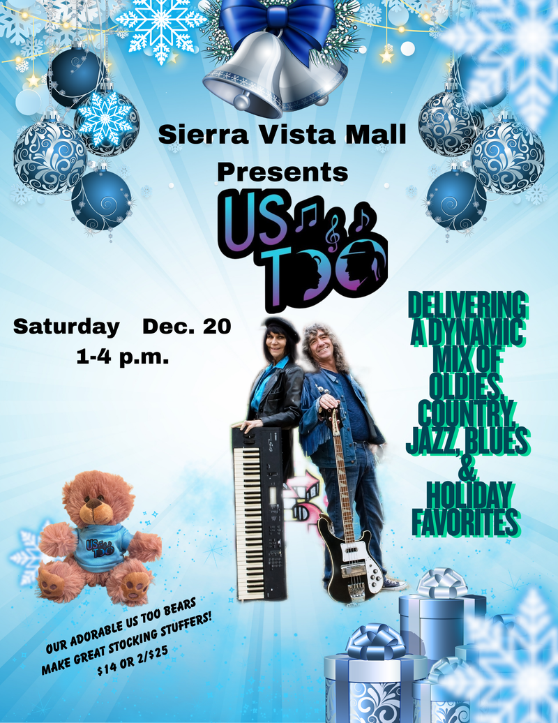 Christmas at the mall with Us Too