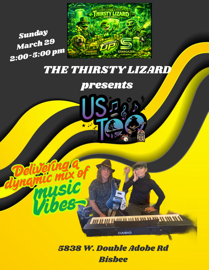 Us Too Rocks the Lizard