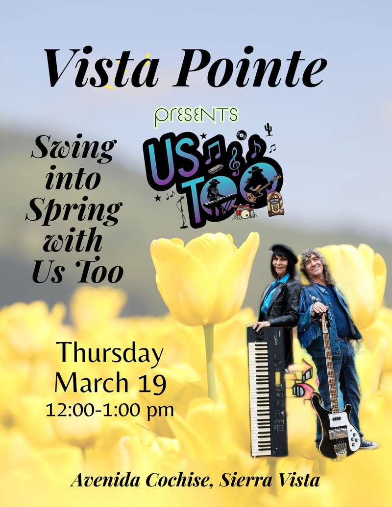 Us Too Monthly music at Vista Pointe