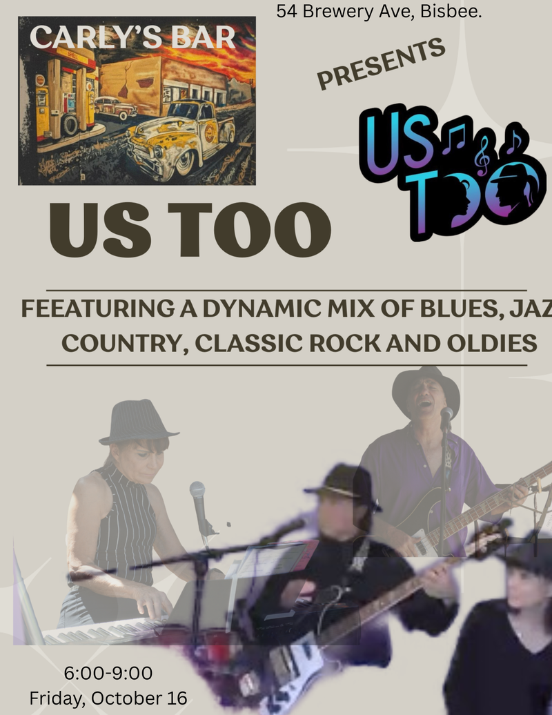 Carley's Bar presents Us Too