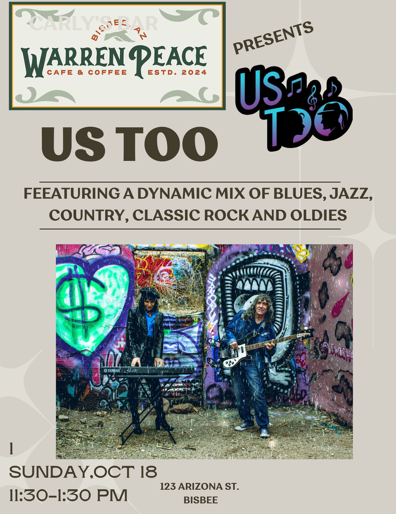 Us Too at Warren Peace Cafe