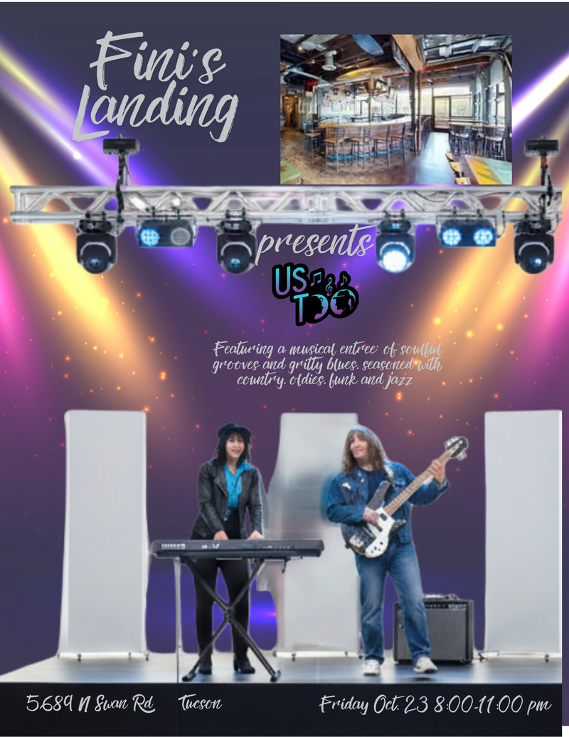 Fini's Landing presents Us Too a Dynamic Duo