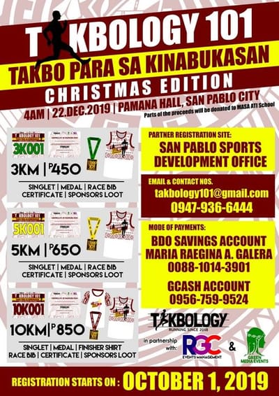 Takbology 101: Christmas Edition – A Celebration of Running, Giving, and Community