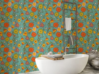 Unique Flower Wallpaper Styles to Refresh Your Space