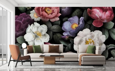 Dreamy Flower Wallpaper Ideas to Create a Serene Bedroom Oasis