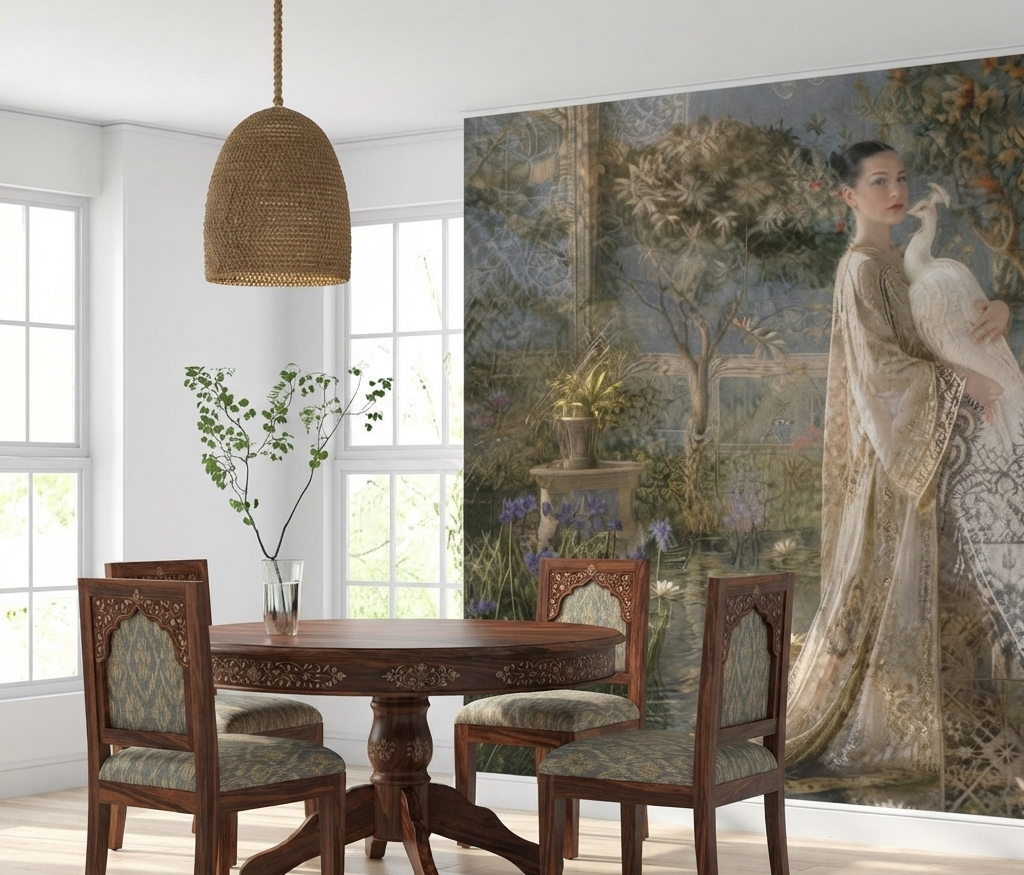 Enchanted Palace Garden Wall Mural