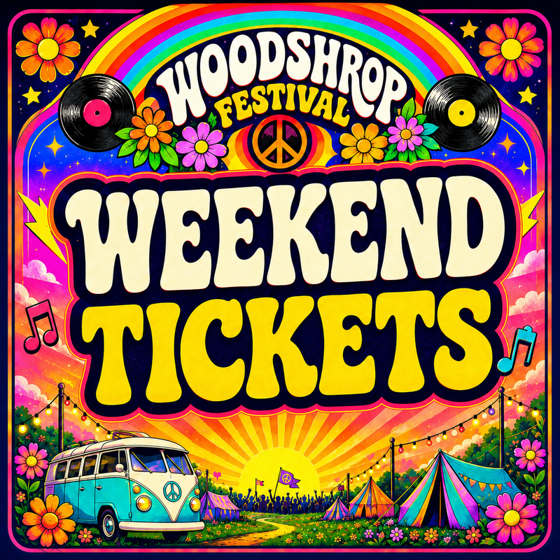 Woodshrop'26 - Weekend Tickets with camping option