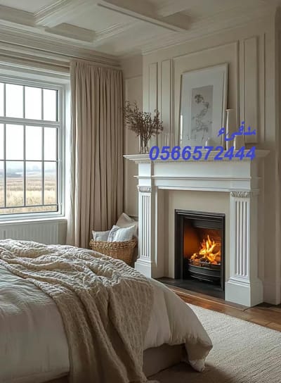 ديكورات مدافئ وهمية image