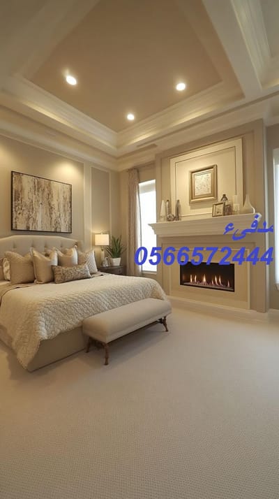 ديكورات مدافئ وهمية image