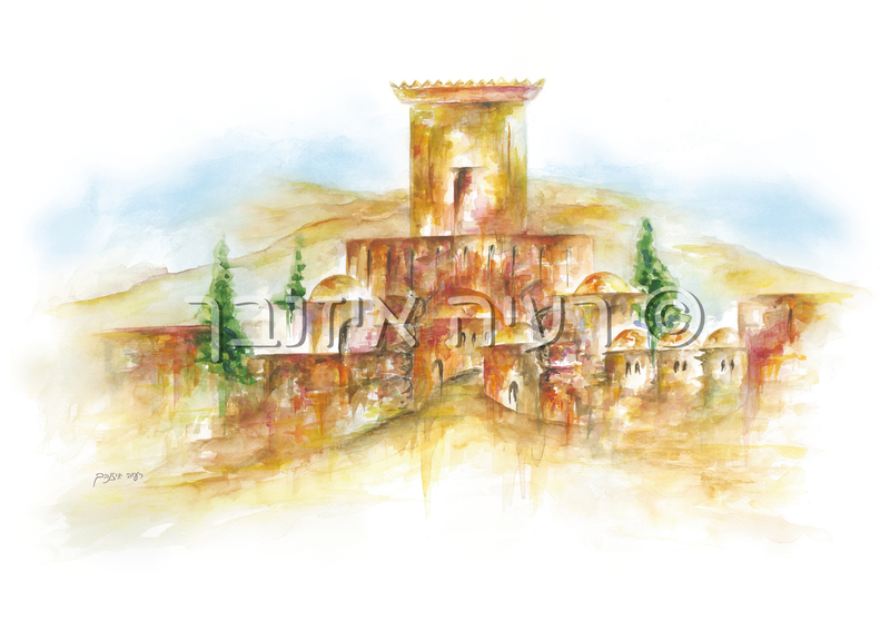 והוא יושב ומחכה לו