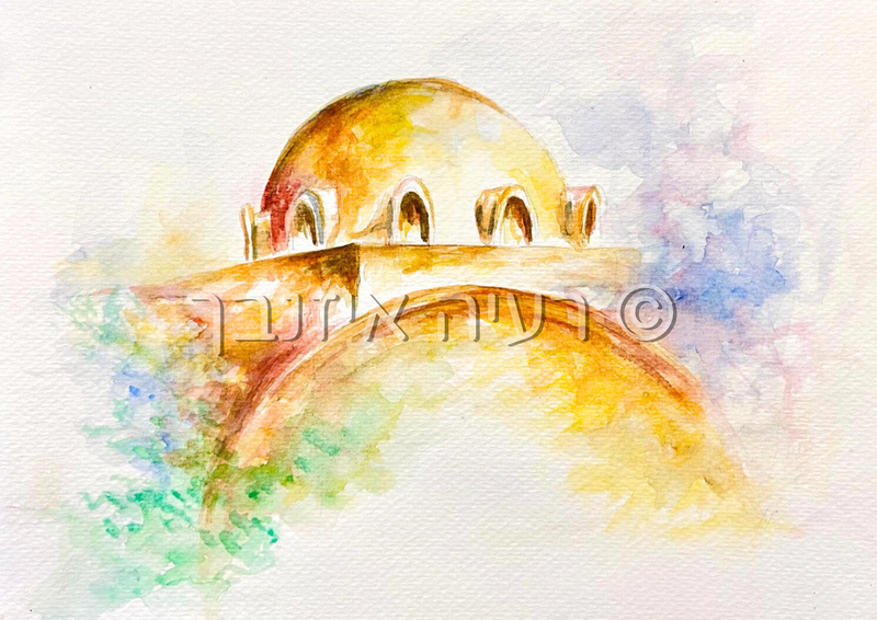 והוא יושב ומחכה לו