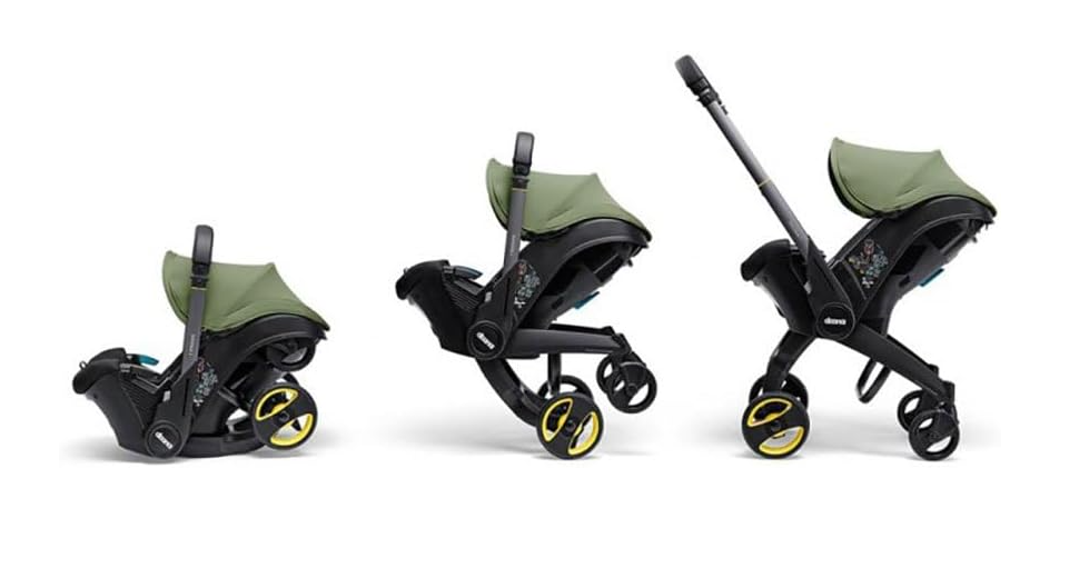 Poussette Doona + 2 en 1 de la naissance à 15 mois