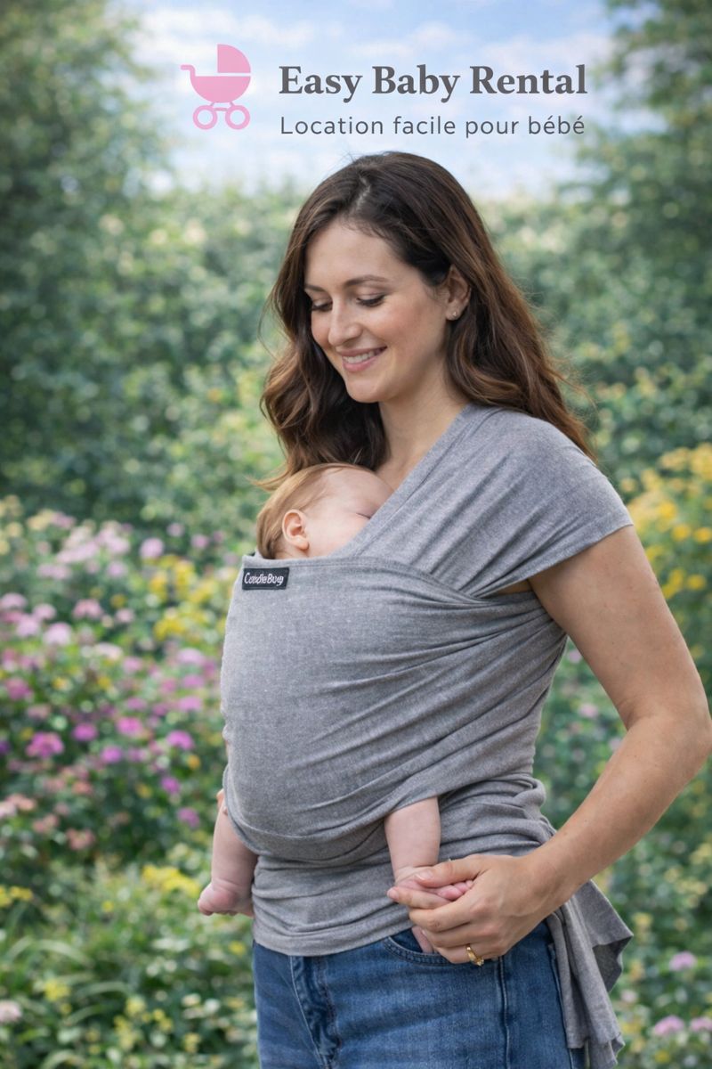 Echarpe de portage de 3 à 15 kg