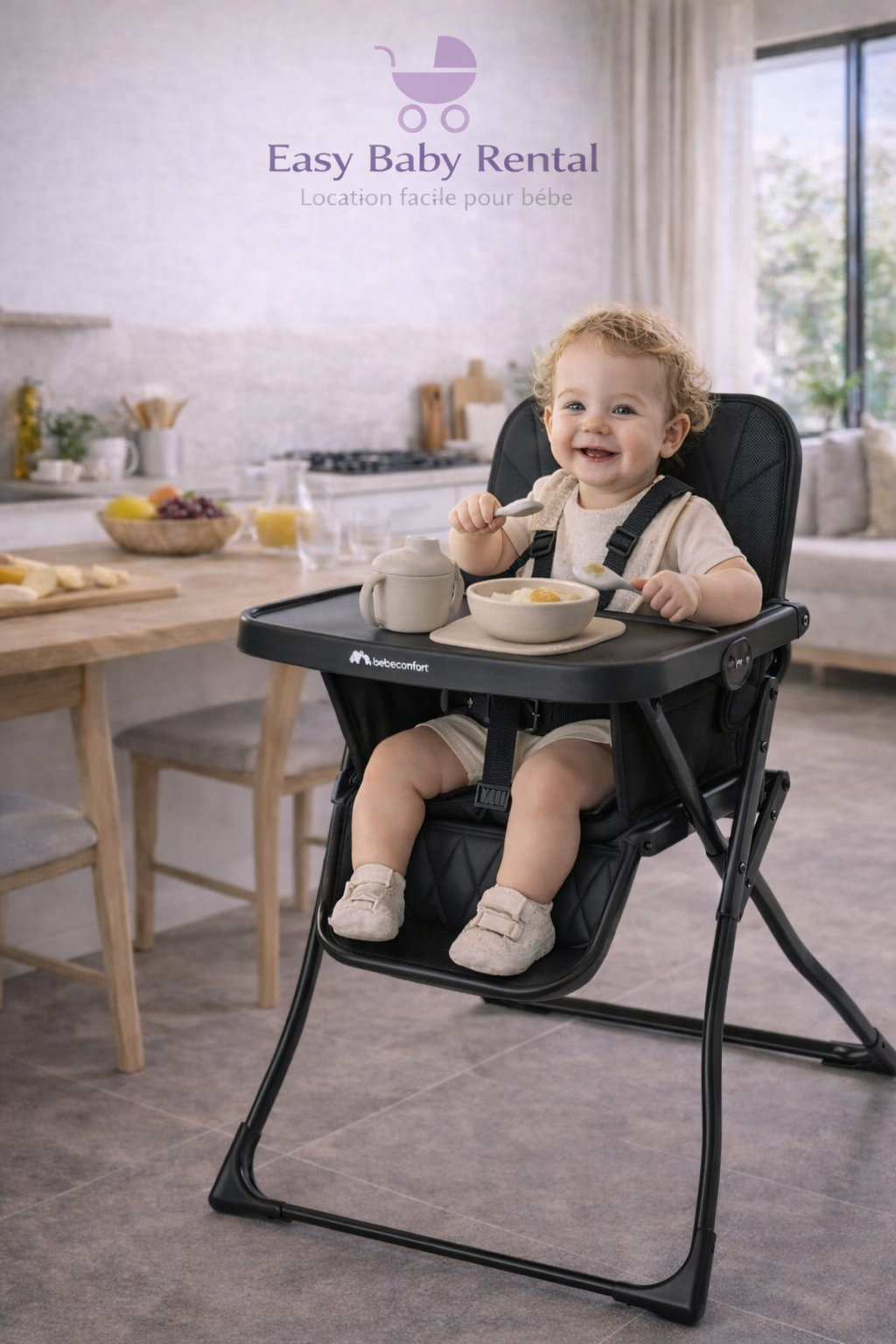 Chaise haute bébé confort lily