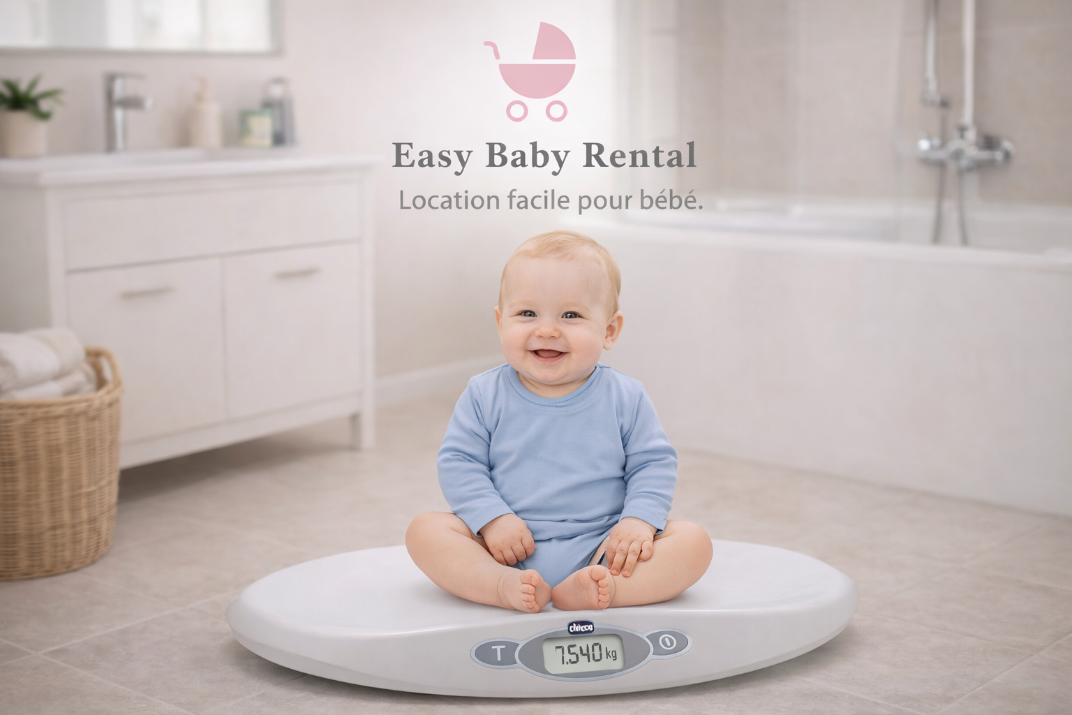 Pèse bébé digitale