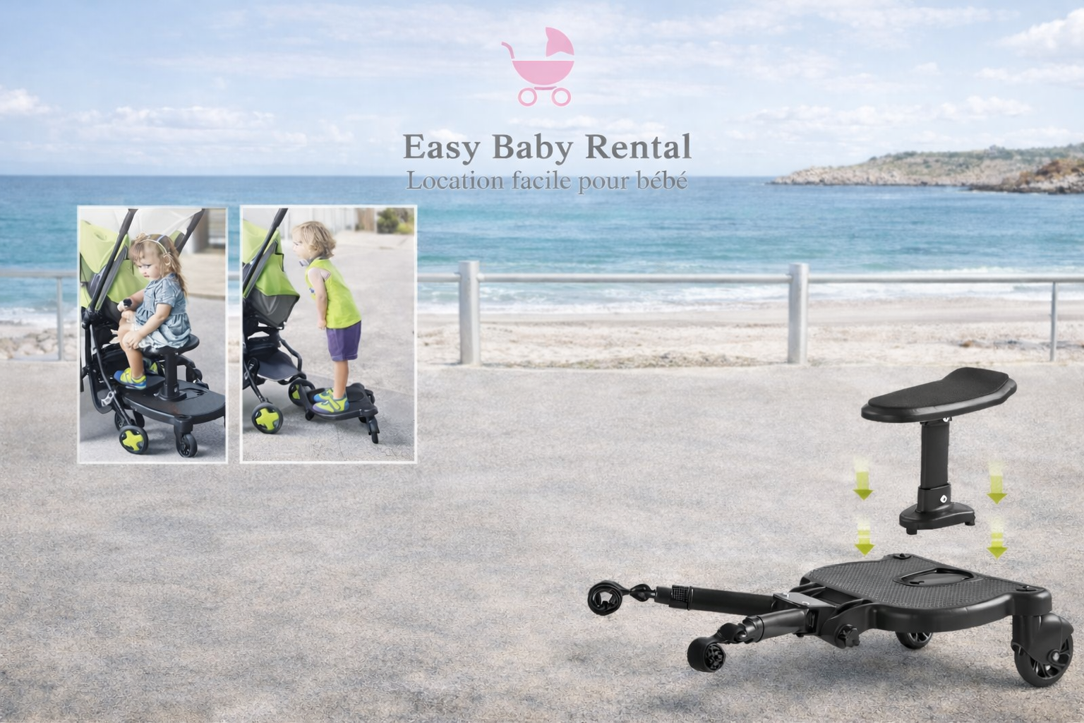 Planche de poussette Universelle