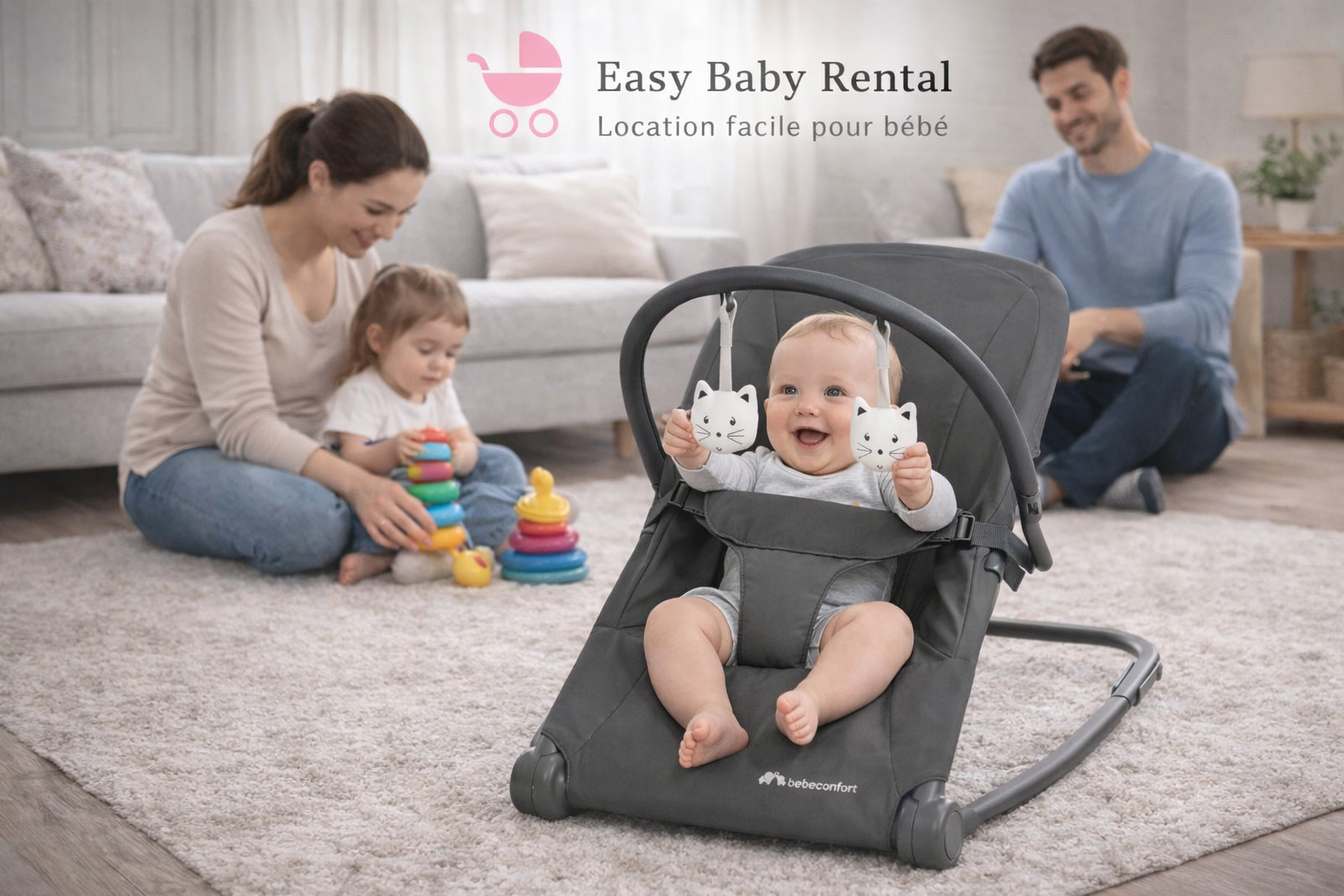 Transat bébé confort léger et compacte