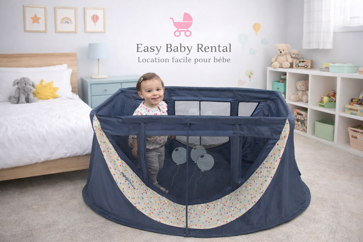 Lit magic bed de la naissance à 3 ans