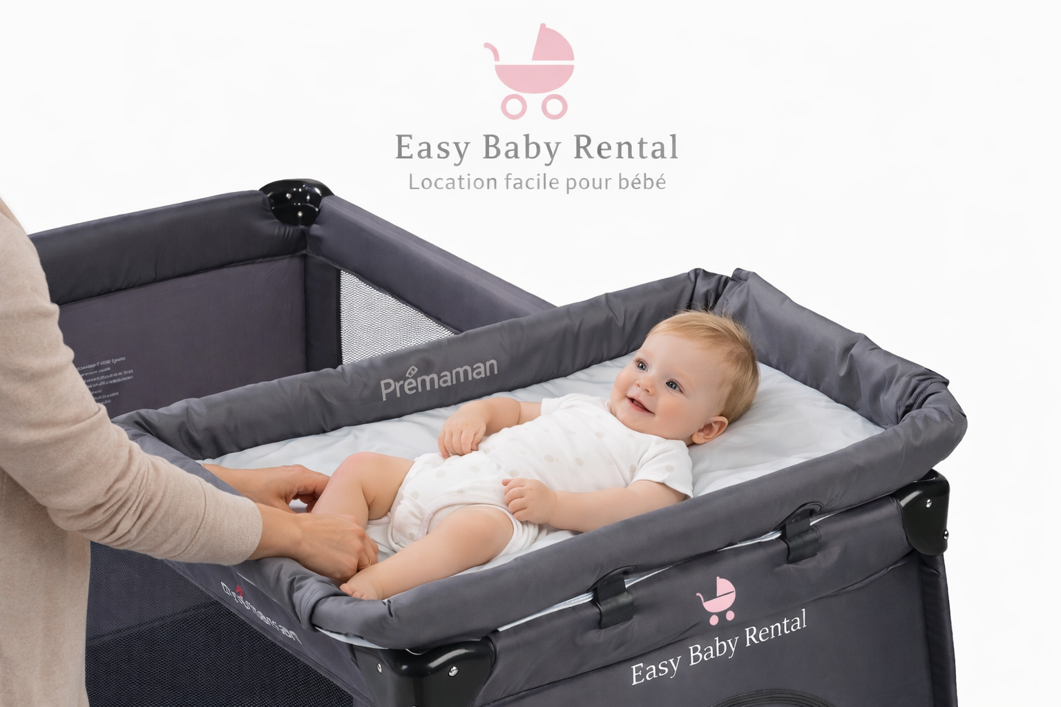 Matelas à langer pour lit de voyage