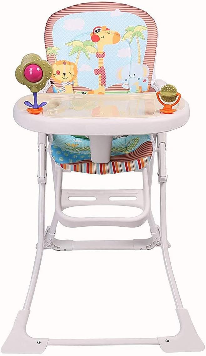 Chaise haute bébé avec jouets Pretty