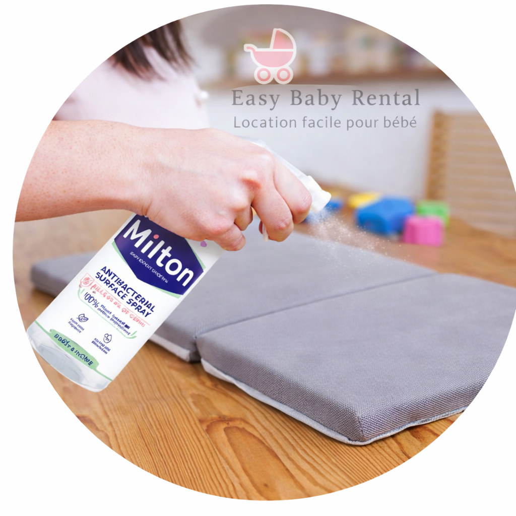 How are baby mattresses cleaned?