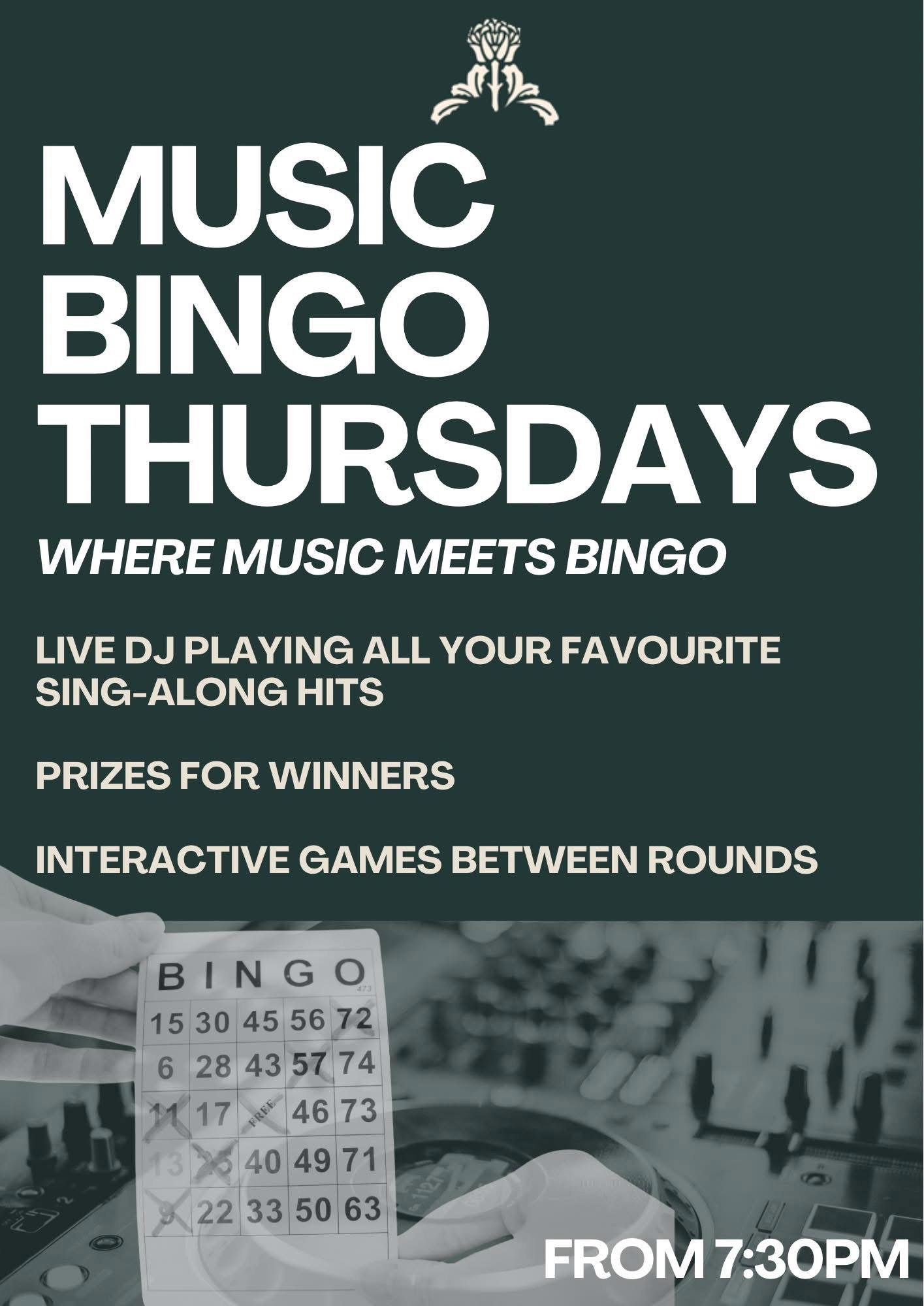 Music Bingo Glasgow Arms Ultimo 7.30pm