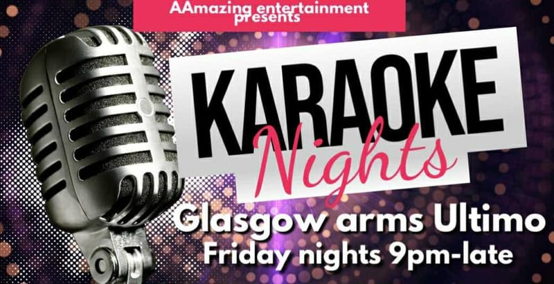 Glasgow Arms - Ultimo Karaoke/DJ - 9pm