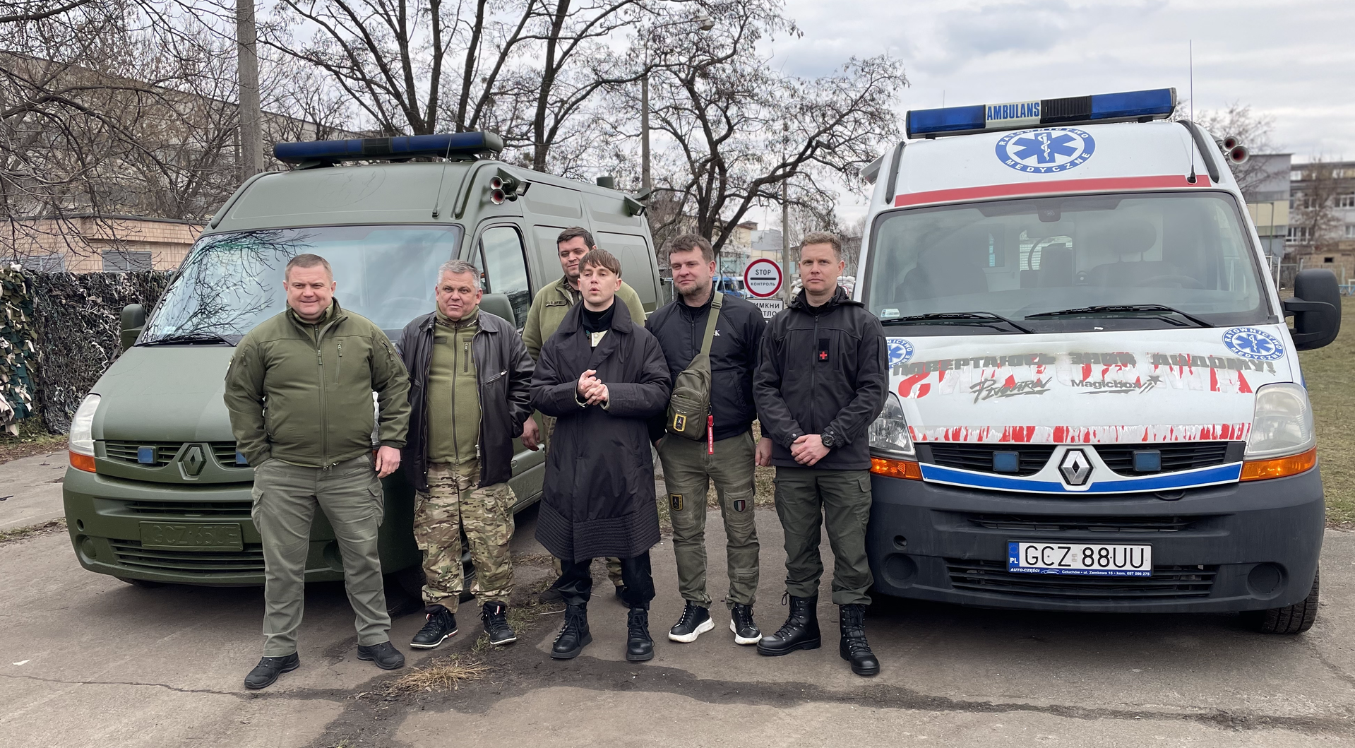 сергій костира, артем пивоваров, реанімобілі на бахмут від благодійного фонду