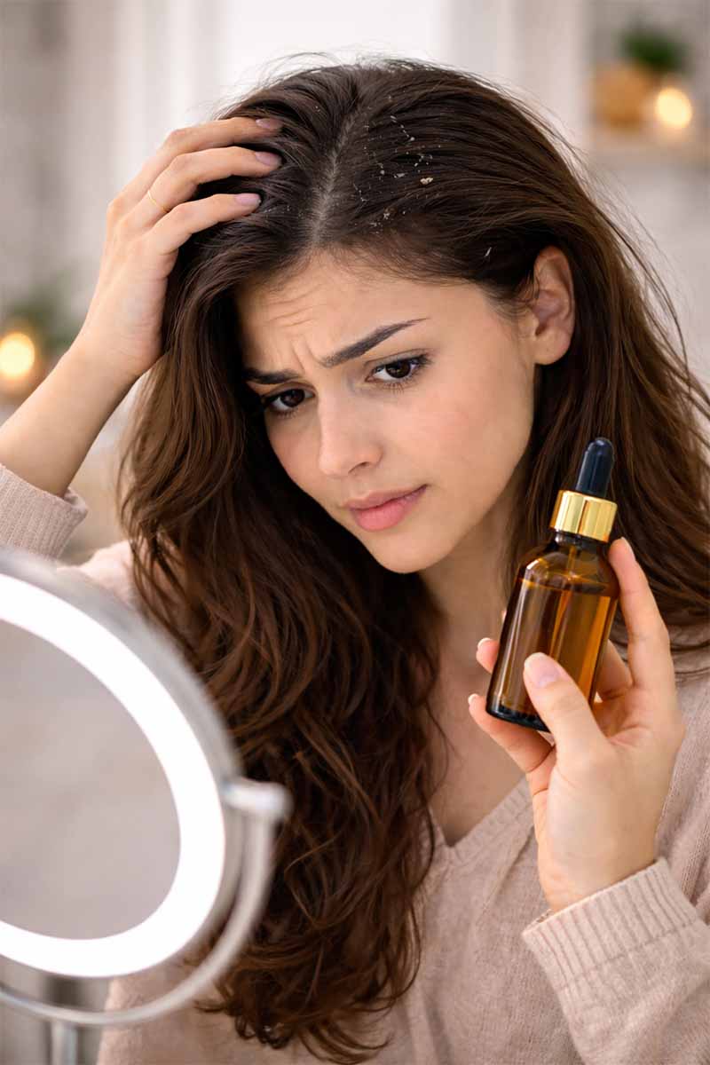 هل الزيوت تزيد القشرة؟ الحقيقة + الطريقة الصحيحة لاستخدام الزيت بدون ما تزيد الحكة