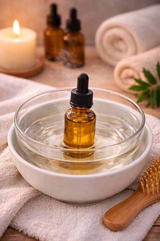 هل لازم تسخين زيت الشعر قبل الاستخدام؟ الحقيقة + الطريقة الآمنة بدون ضرر