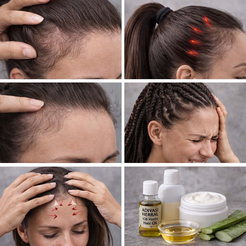 تساقط الشعر بسبب الشد (الربطات والتسريحات): كيف تعرفه؟ وكيف تعالج مقدمة الشعر؟