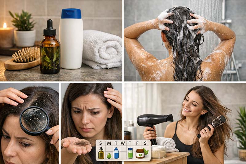 بعد خطة 60 يوم: كيف تحافظ على النتائج؟ روتين صيانة بسيط للشعر والفروة