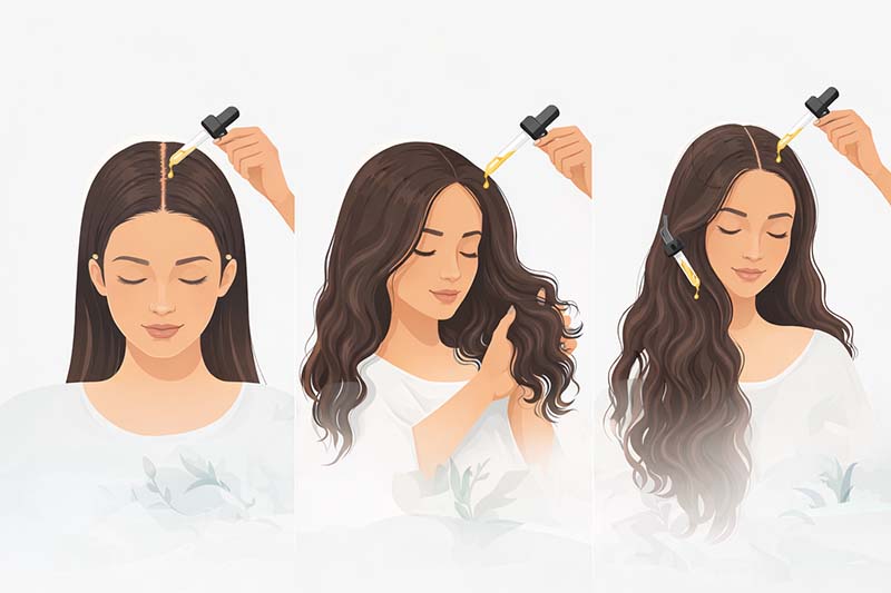 هل زيت الشعر يوضع على الفروة أم الأطراف؟ وكيف تعرف الطريقة المناسبة لشعرك