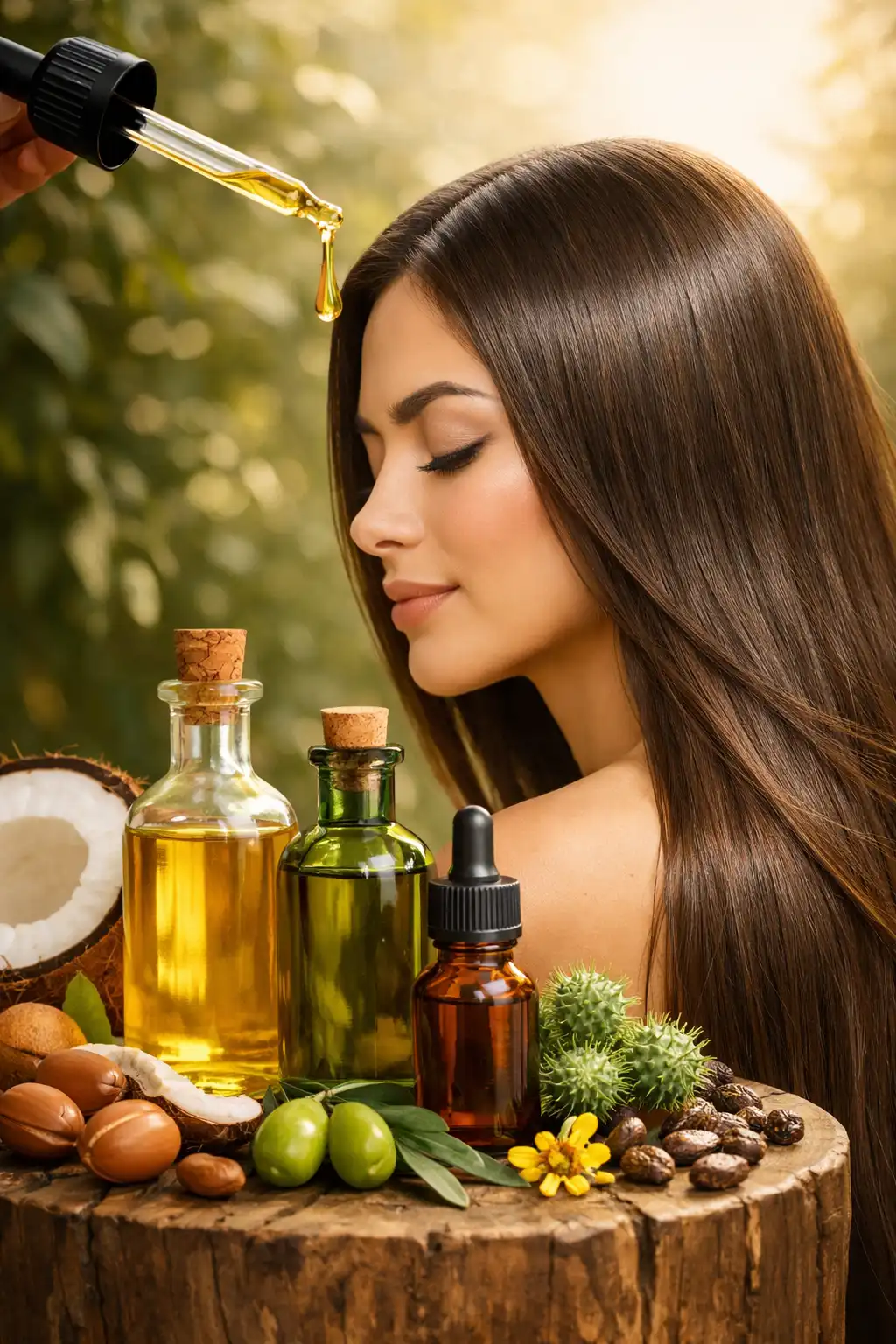 ما هو أكثر زيت يطول الشعر بسرعة؟