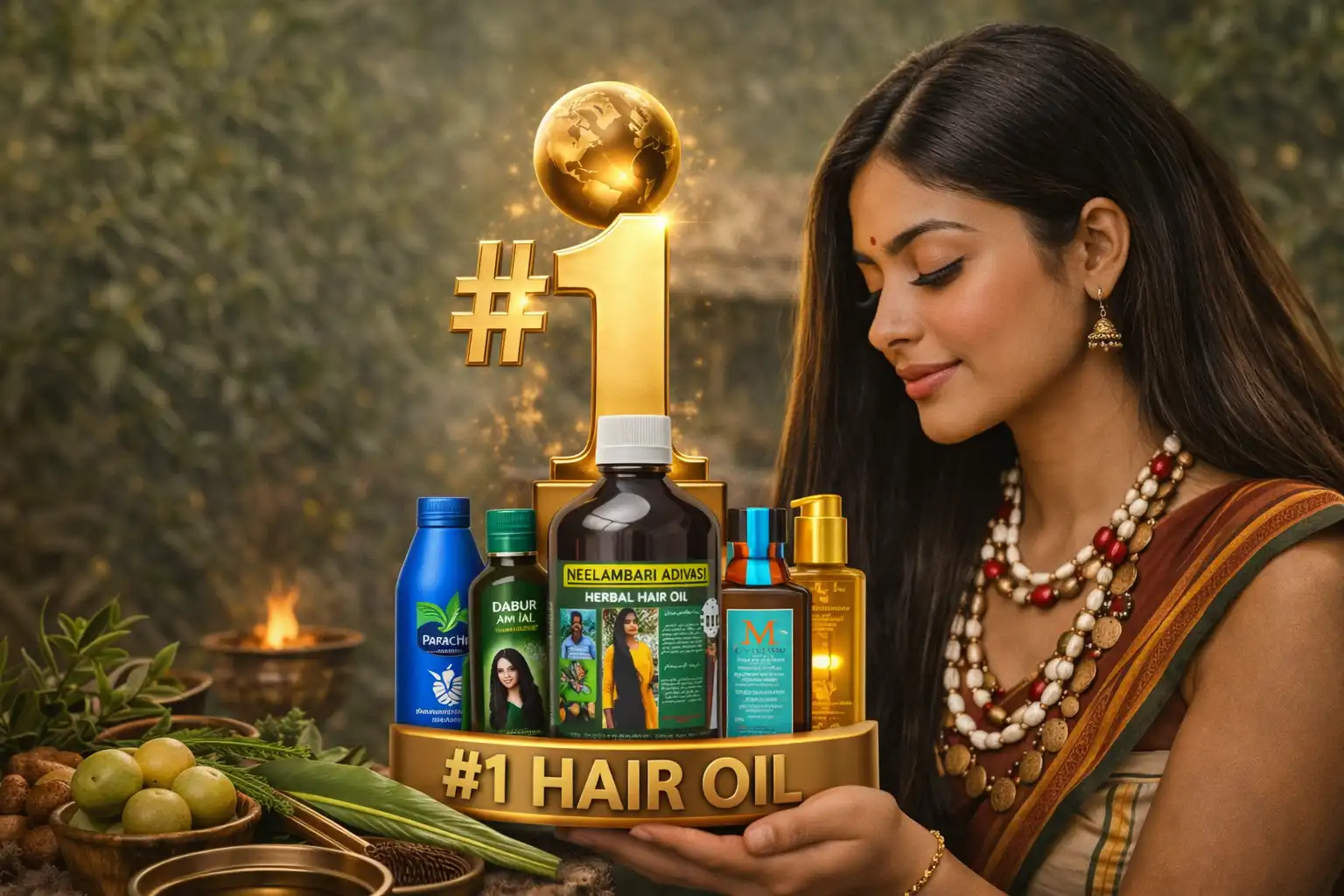 ما هو زيت الشعر رقم 1 في العالم؟