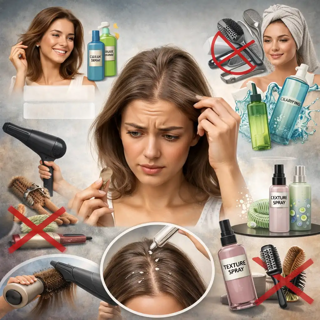 روتين للشعر الخفيف - كيف تمنح الشعر مظهرًا أفضل بدون إثقال