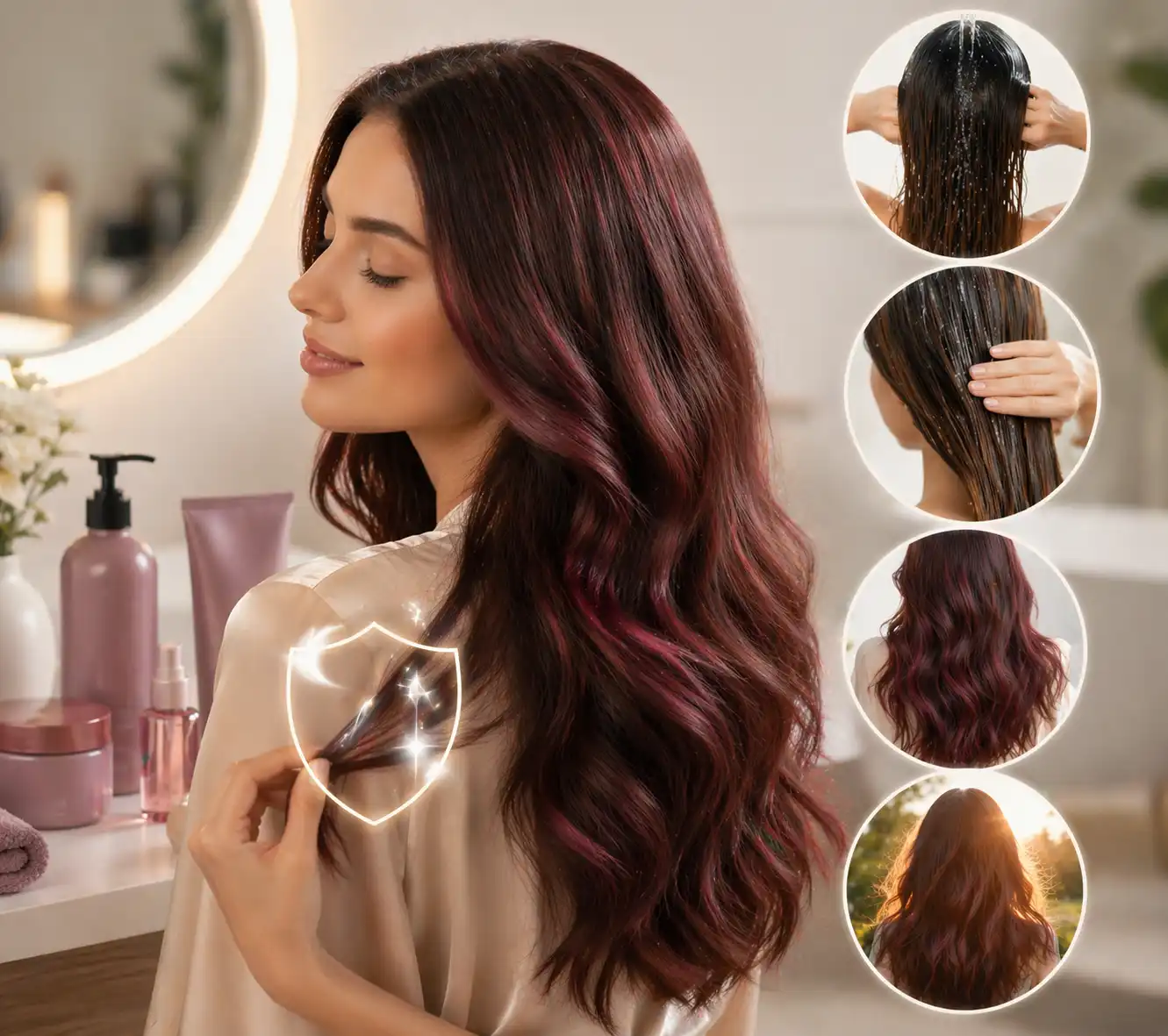 العناية بالشعر المصبوغ - كيف تحافظ على اللون والنعومة