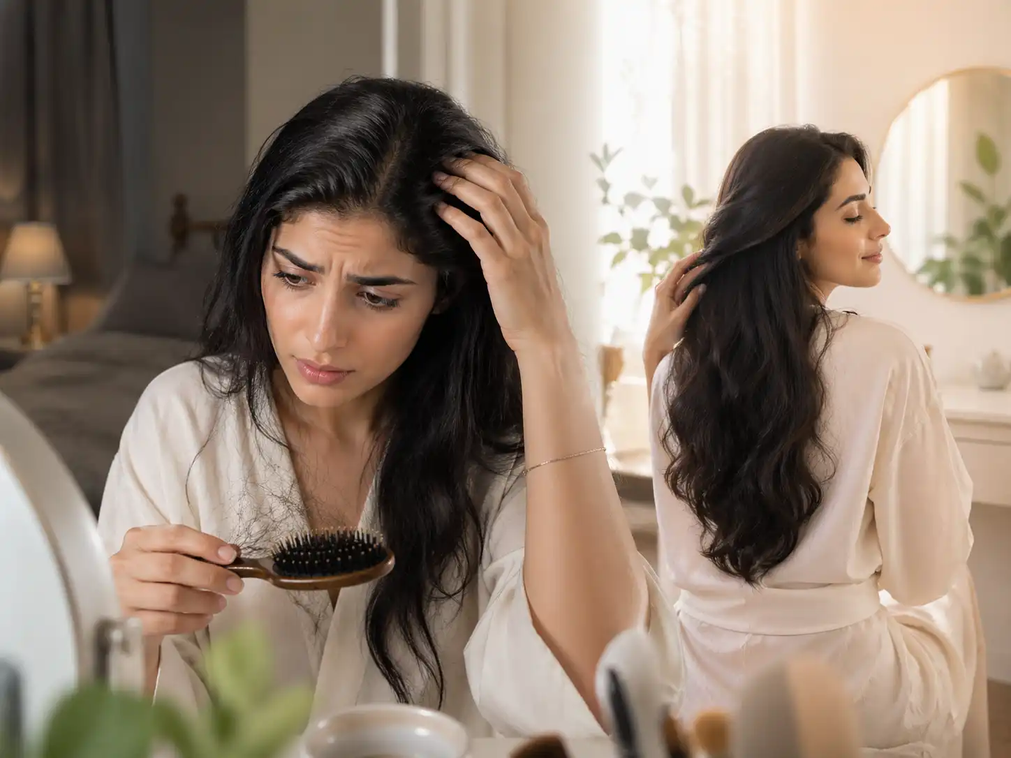 هل التوتر يسبب تساقط الشعر؟ وكيف توقفه قبل أن يزداد سوءًا؟