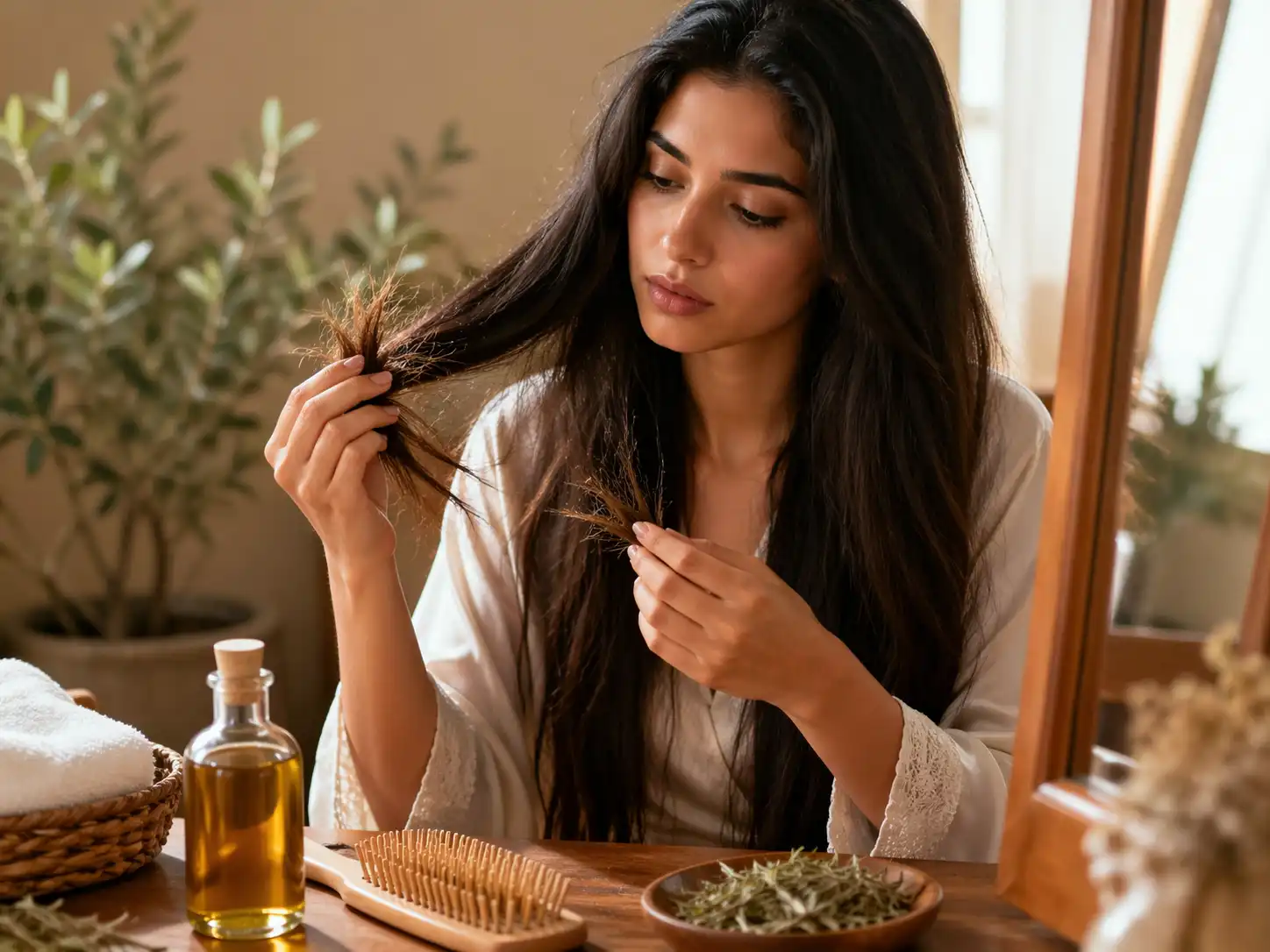 زيت الشعر القبائلي وتقصف الأطراف: هل يفيد فعلًا؟