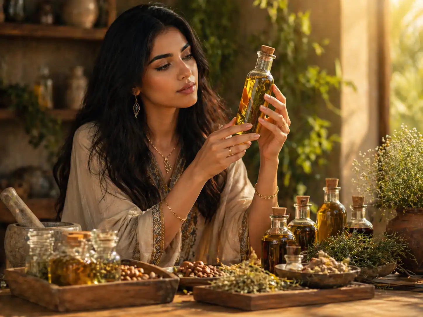 علامات تساعدك على شراء زيت شعر قبائلي موثوق