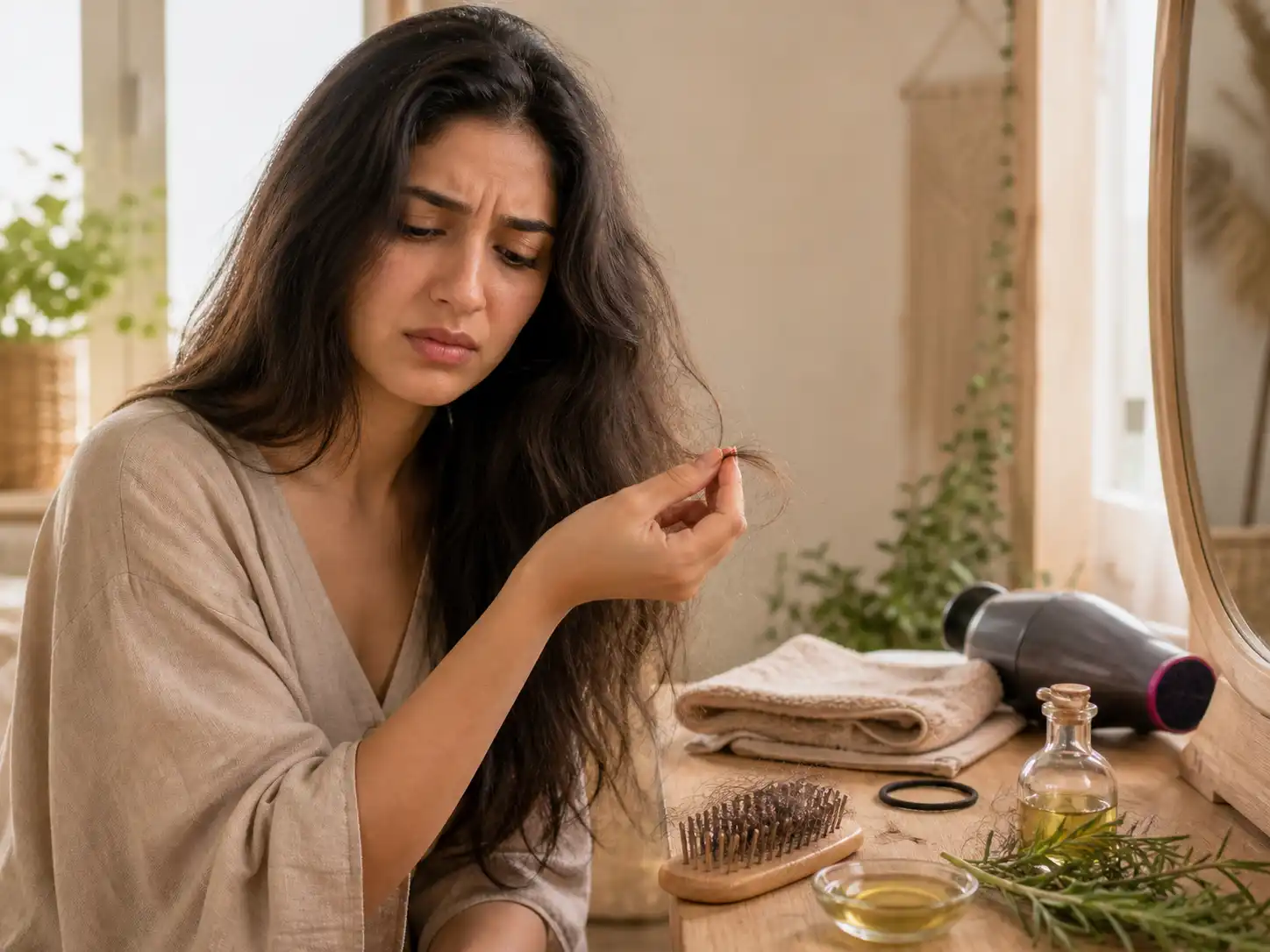 أسباب ضعف الشعر الناتجة عن العادات اليومية