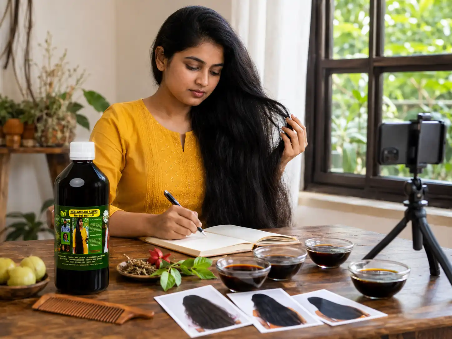 The ultimate guide to using tribal hair oil wisely, from the first try to evaluating the results.