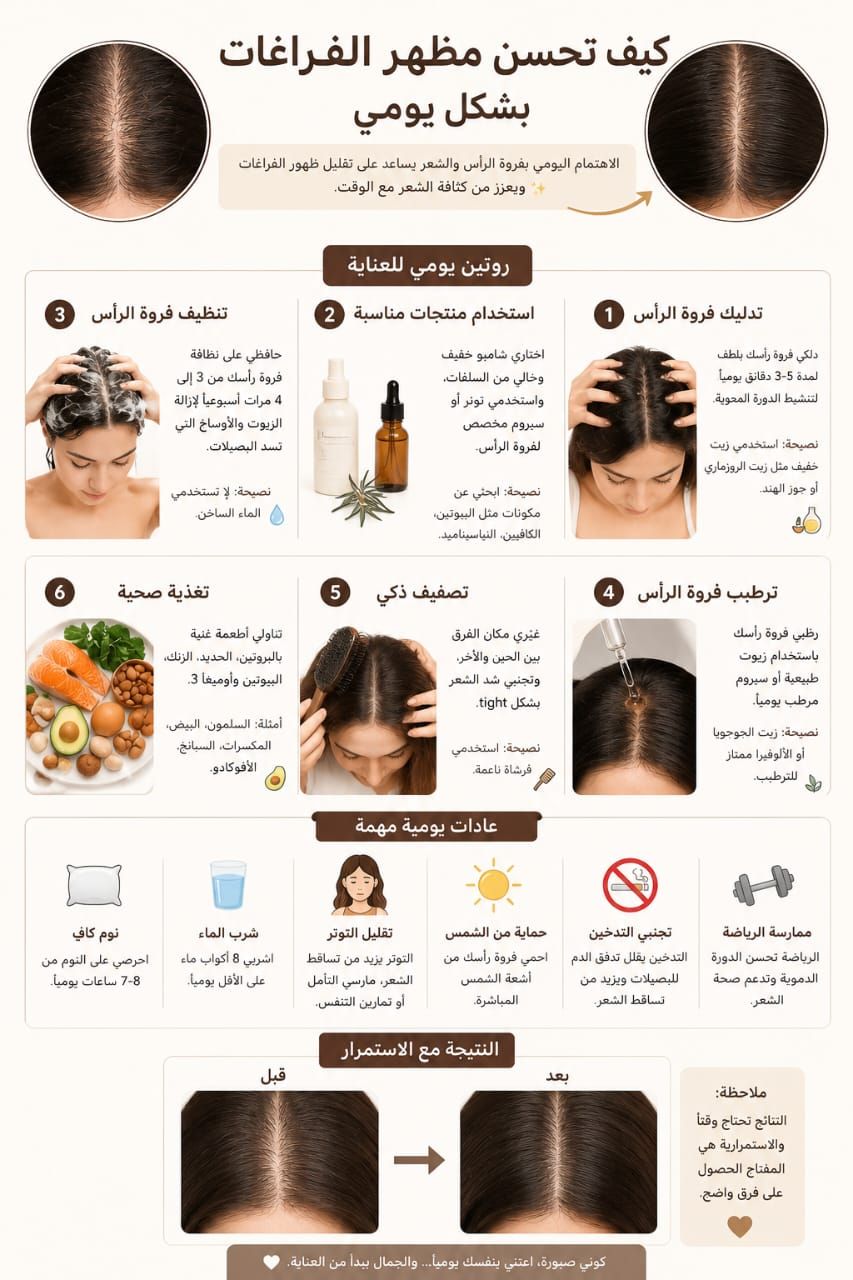 How to improve the appearance of gaps on a daily basis