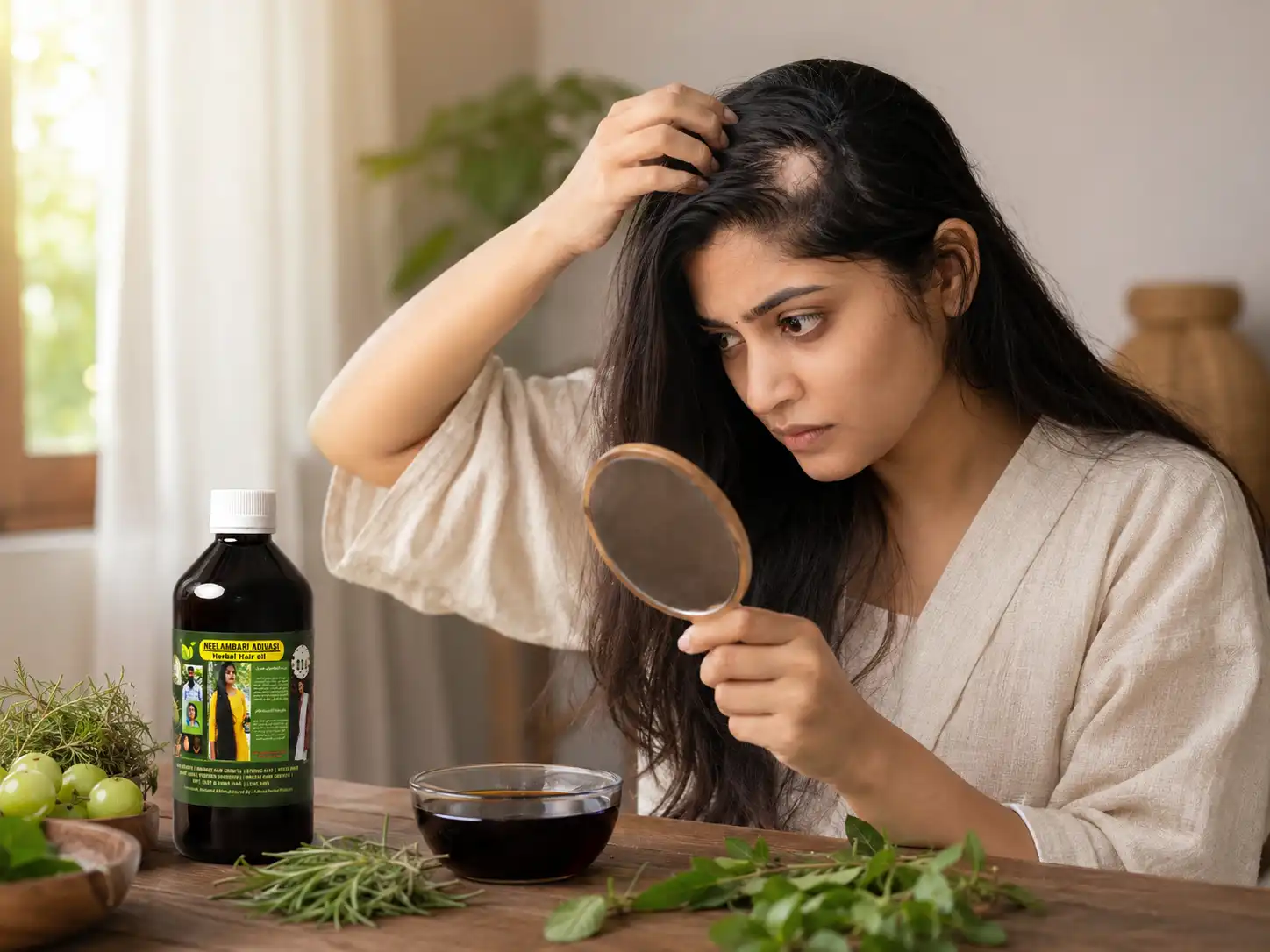هل زيت الشعر القبائلي مناسب للثعلبة؟ الحقيقة والطريقة الآمنة للتعامل مع فراغات مفاجئة